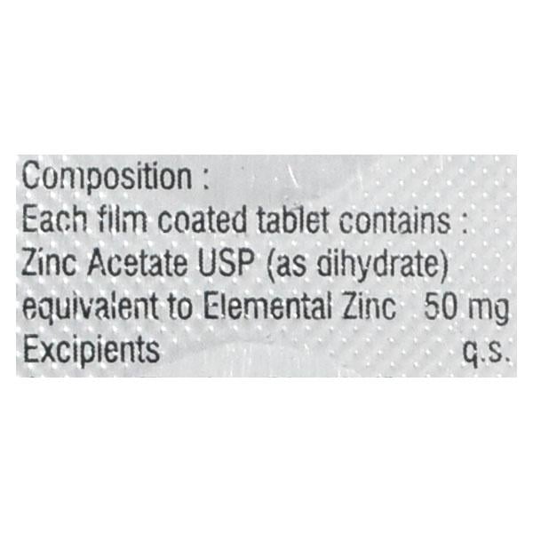 Zinconia 50mg Tablet 10'S
