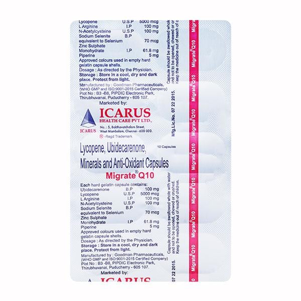 Migrate Q10 Capsule 10's