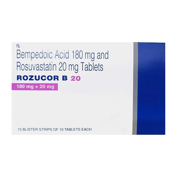 ROZUCOR B 20 Tablet 10's