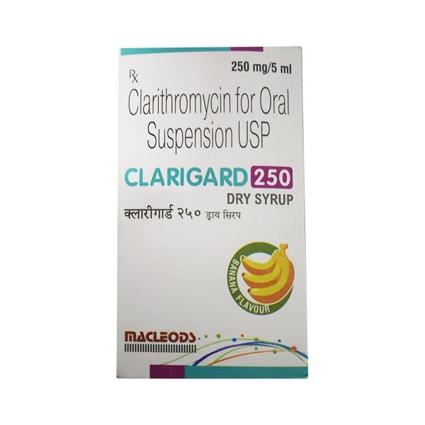 CLARIGARD Banana Flavour 250mg Dry Syrup 30ml