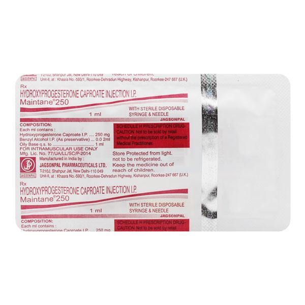 Maintane 250mg Injection 1ml