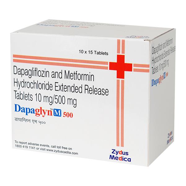 DAPAGLYN M 500 Tablet 15's