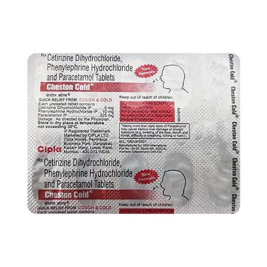 CHESTON COLD(AMBER) Tablet 10's