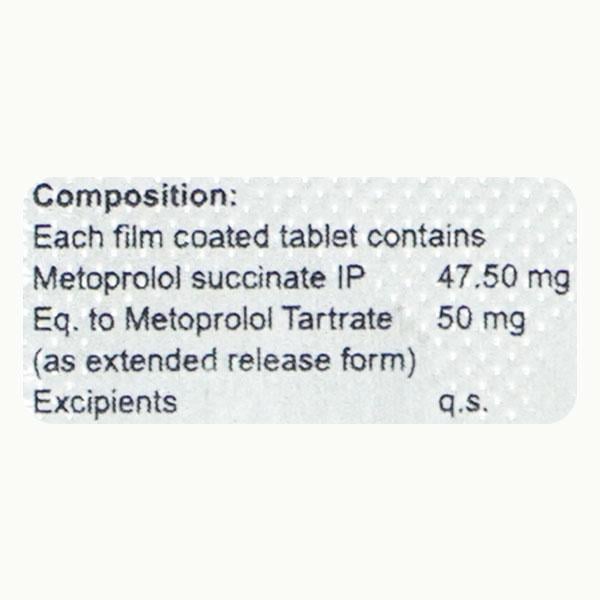 METOAID XL 50 Tablet 10's