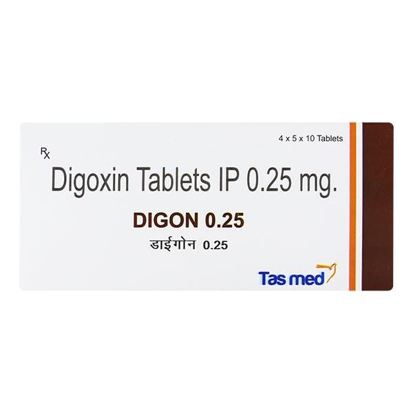 DIGON 0.25mg Tablet 10's
