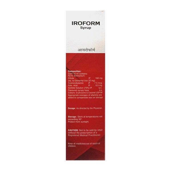 IROFORM ORANGE FLAVOUR Syrup 200ml