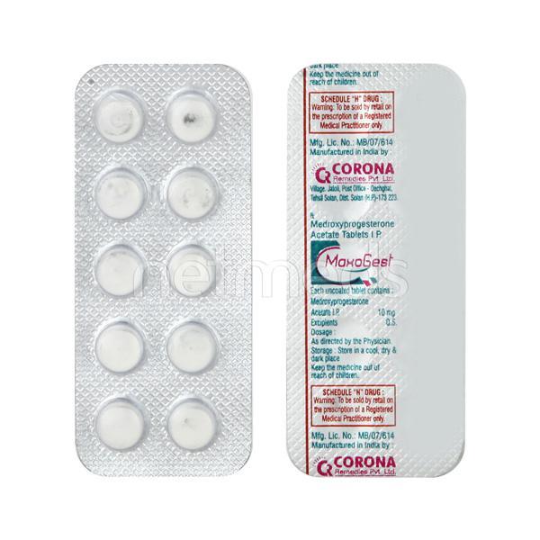 Maxogest 10mg Tablet 10'S