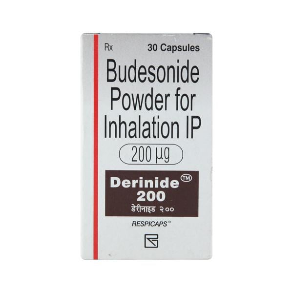Derinide 200mcg Respicap 30'S