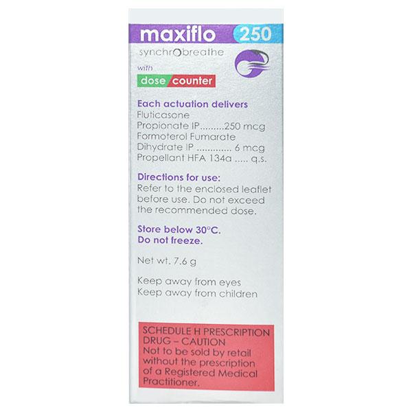 MAXIFLO 250 SYNCHROBREATHE Inhaler 1's