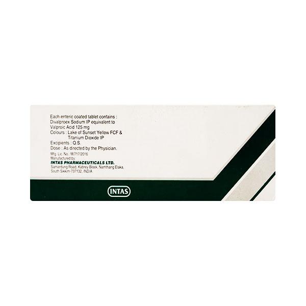 Divaa 125mg Tablet 10'S