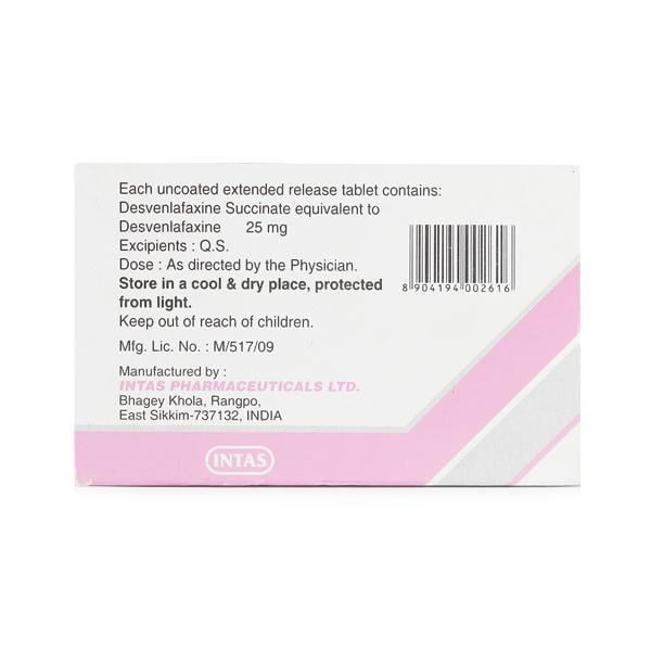 Ventab Dxt 25mg Tablet 10'S