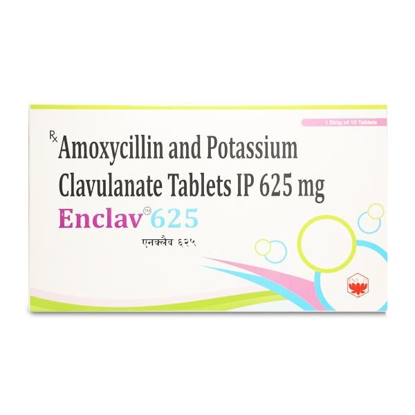 ENCLAV 625mg Tablet 10's