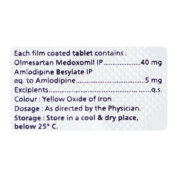 OLMETROL AM 40 Tablet 10's