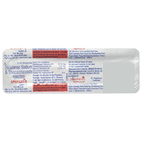 SPAFAST D Injection 2ml