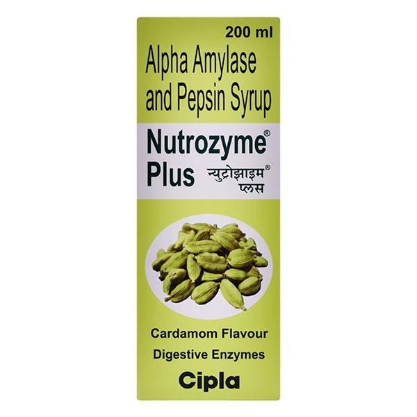 NUTROZYME PLUS CARDAMOM FLAVOUR Syrup 200ml