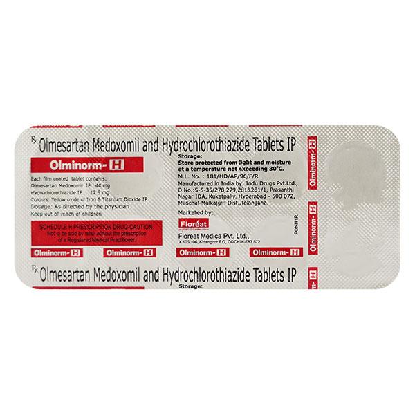 OLMINORM H Tablet 10's