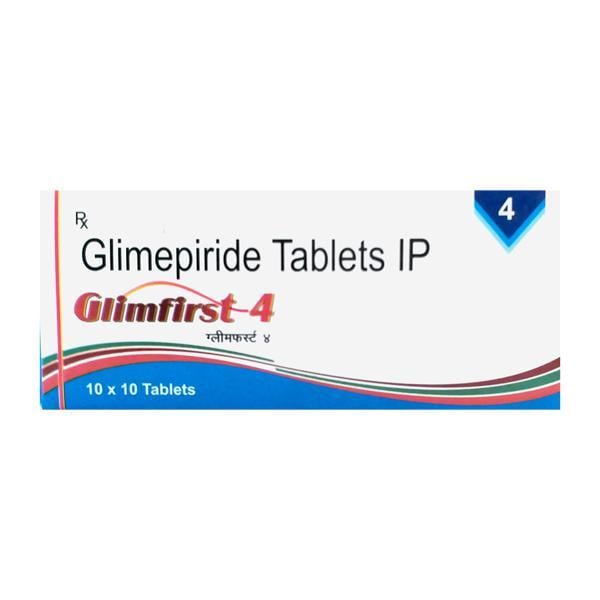 Glimfirst 4mg Tablet 10'S