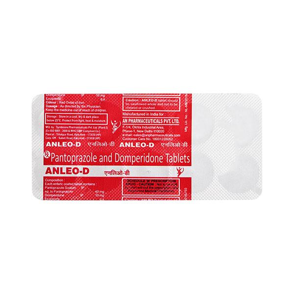 ANLEO D 10/40mg Tablet 10's