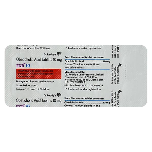 FXR 10mg Tablet 10's