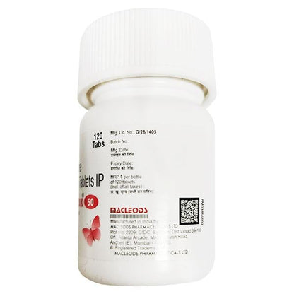 THYROX 50 Tablet 120's