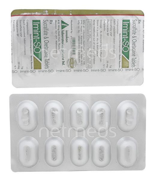 Imint SO Tablet 10'S