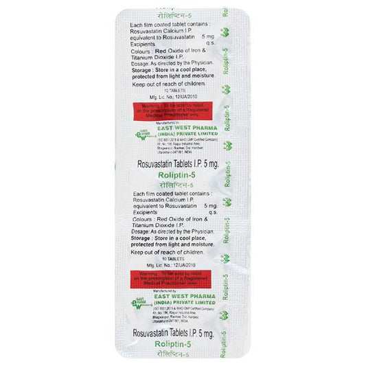 Roliptin 5mg Tablet 10'S
