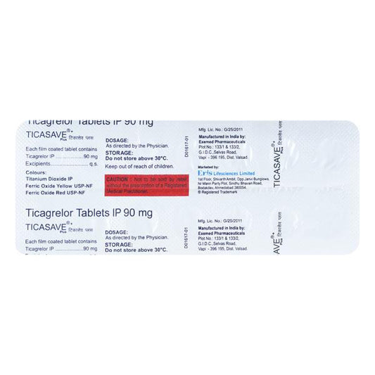 TICASAVE PLUS Tablet 14's