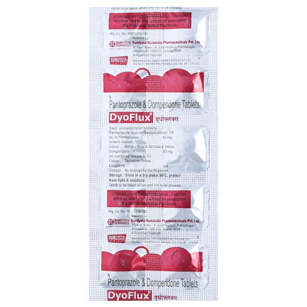 Dyoflux 30/40mg Tablet 10'S