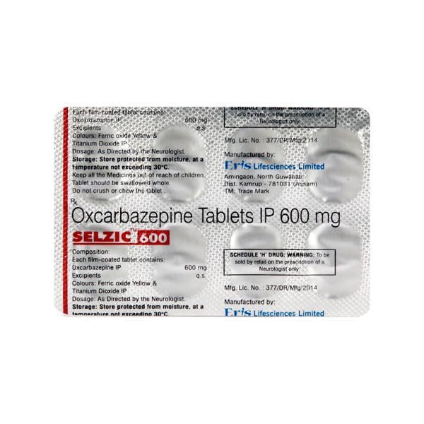Selzic 600mg Tablet 10'S