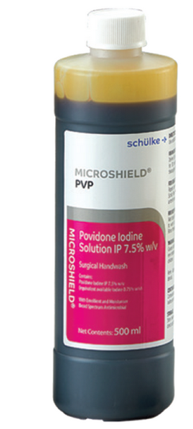 Schulke Microshield 7.5% PVP Povidone Iodine Surgical Handwash