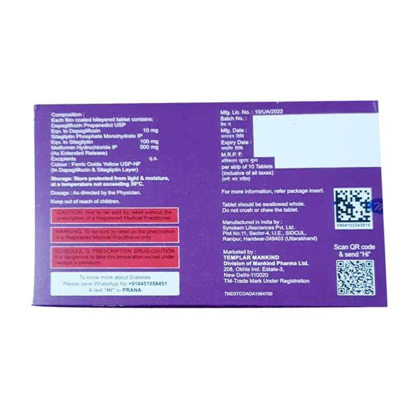 JUSTOZA SM 500 Tablet 10's