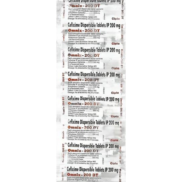 Omnix DT 50mg Tablet 10'S