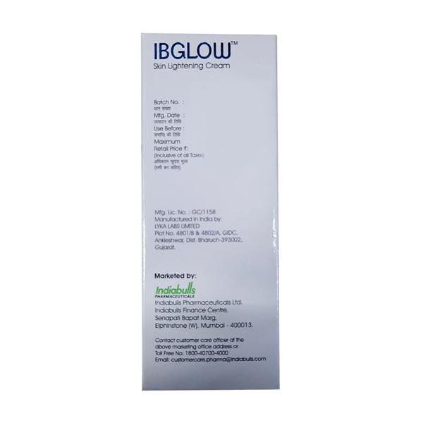 IBGLOW SKIN LIGHTENING Cream 20gm