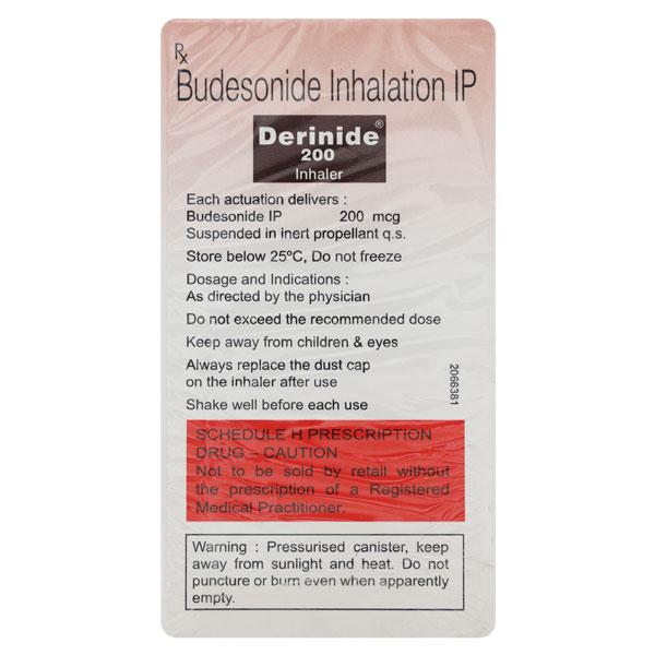 Derinide 200mcg Inhaler 200Mdi
