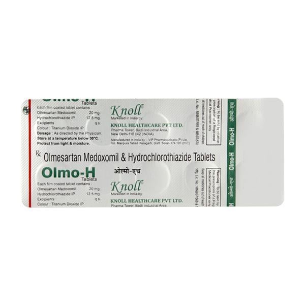 Olmo H 20mg Tablet 10'S