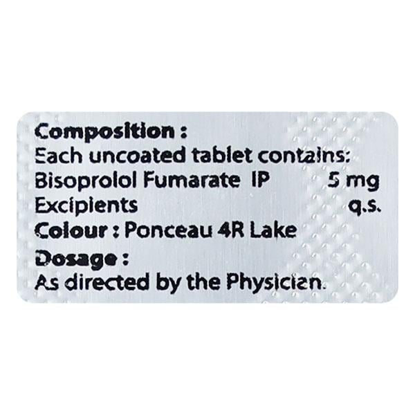BISOTRADE 5 Tablet 10's