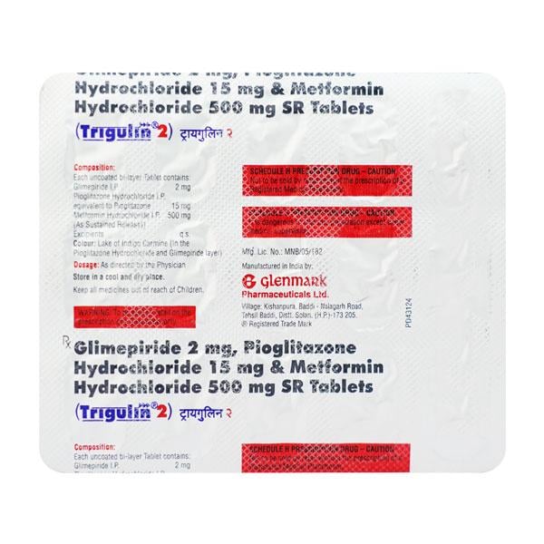 Trigulin 2mg Tablet 15'S