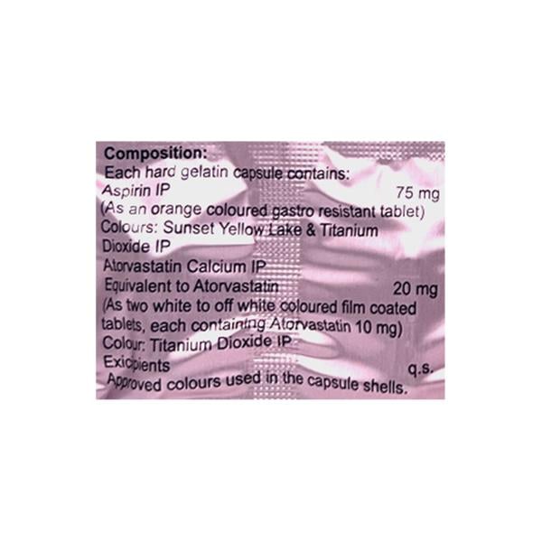 CARDIOZEN 20 ASP Capsule 10's