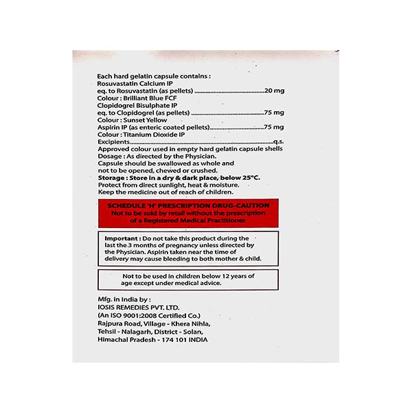 ROVALET AC 20/75 Capsule 10's