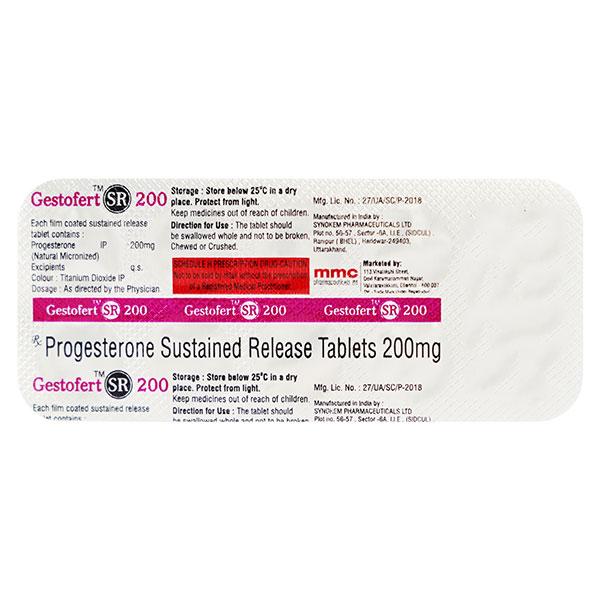 GESTOFERT SR 200 Tablet 10's