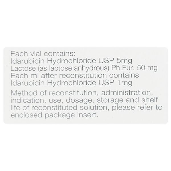 Zavedos 5mg Injection 1'S