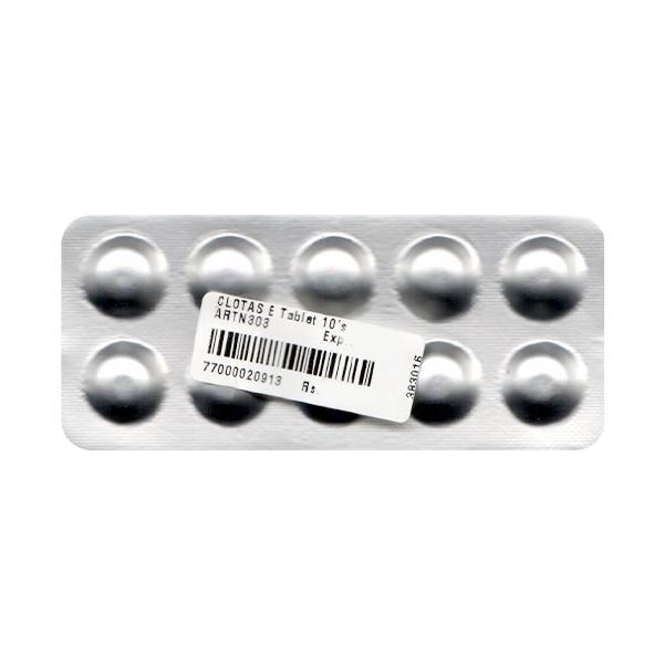 CLOTAS E Tablet 10's