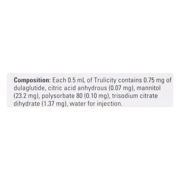 Trulicity 0.75mg Injection(Pfs) 2X0.5ml