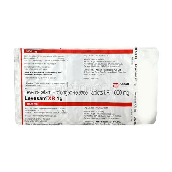 Levesam XR 1gm Tablet 10'S
