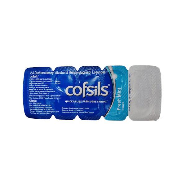 COFSILS FRESH MINT Lozenges 10's