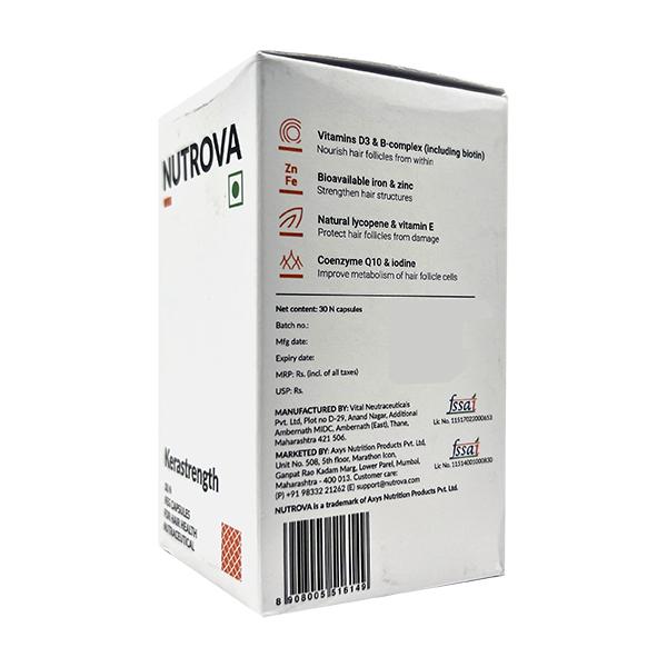 NUTROVA KERASTRENGTH VEG Capsule 30's