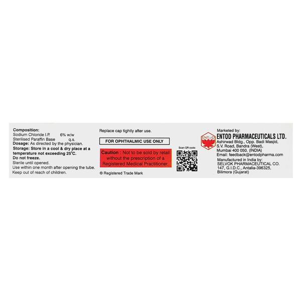 Soline 6 Eye Ointment 3Gm