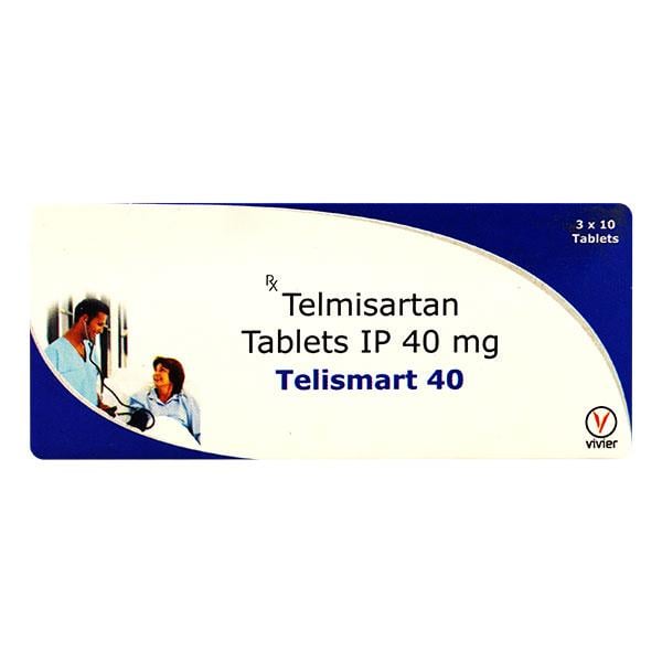 TELISMART 40mg Tablet 10's