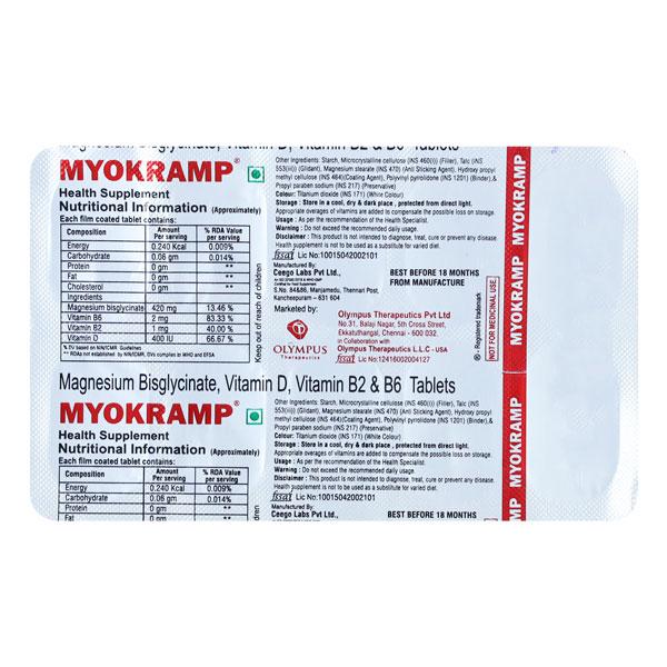 MYOKRAMP Tablet 10's