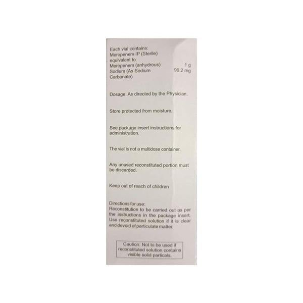 Acupenem 1gm Injection 1'S